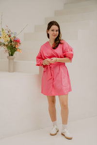 Roos dress pink - Bij Keesje - Bij Keesje - Jurk