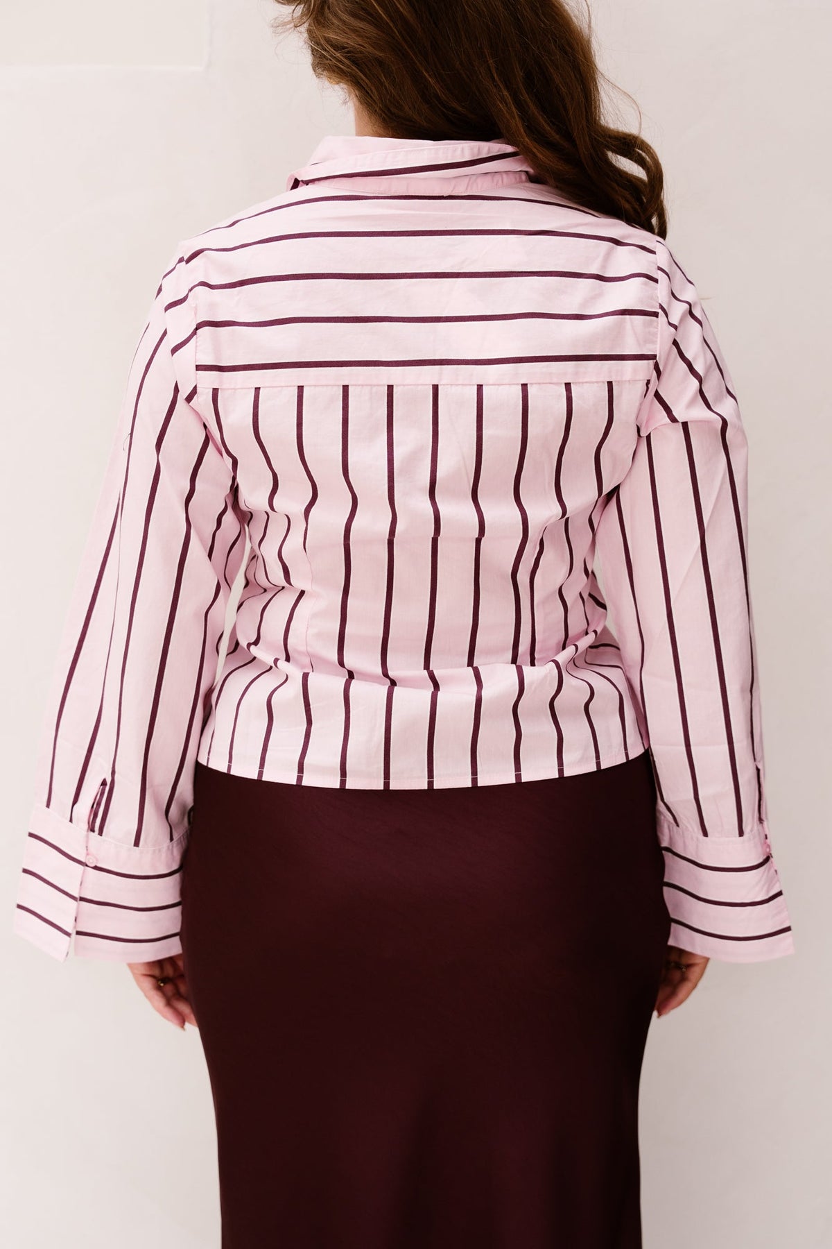 Rosa wide stripe shirt - Bij Keesje - Neo Noir - Blouse