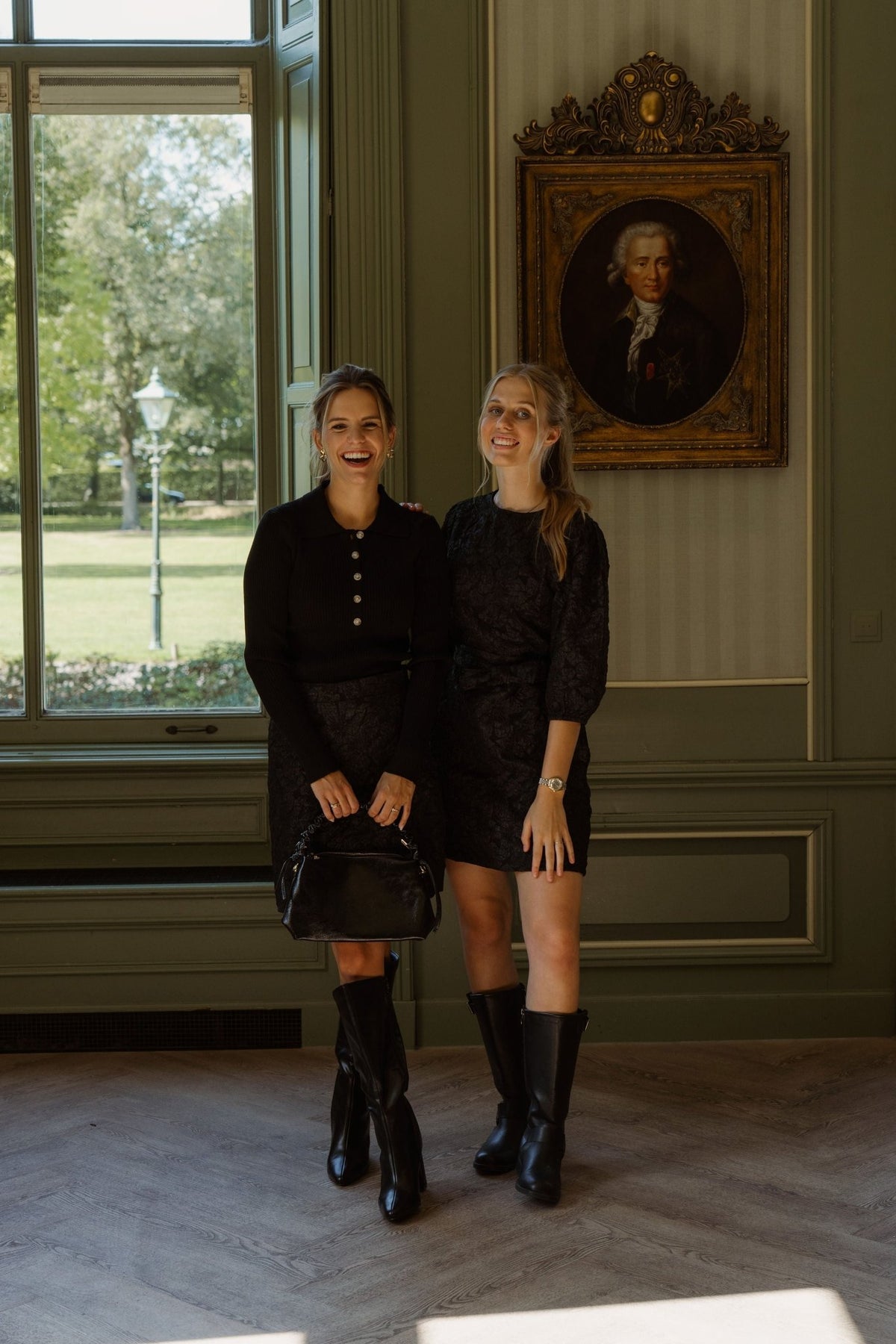 Rosalie jacquard skirt black - Bij Keesje - Bij Keesje The Label