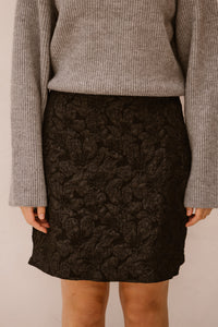 Rosalie jacquard skirt black - Bij Keesje - Bij Keesje The Label
