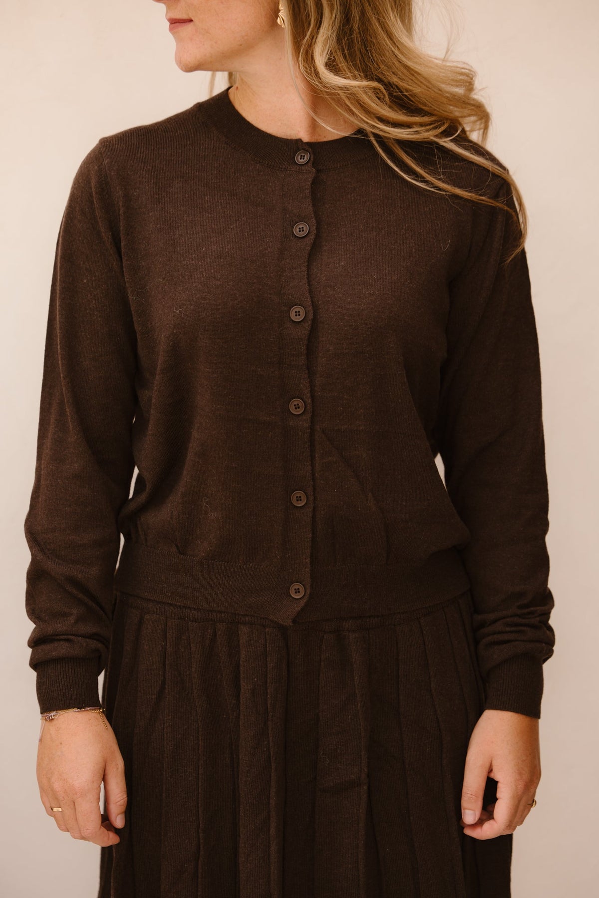 Rosan vest brown - Bij Keesje - Bij Keesje