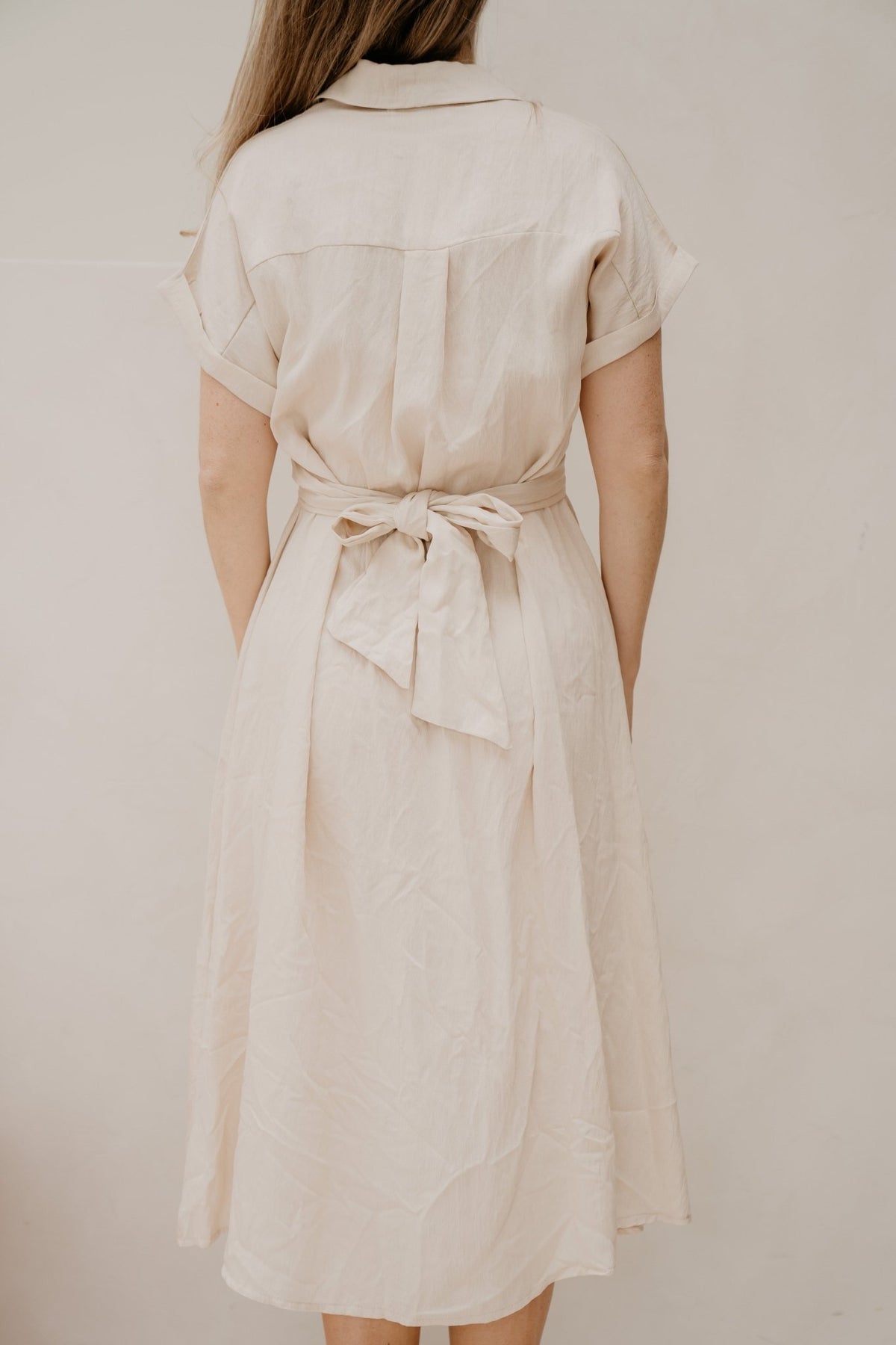 Rosy dress beige - Bij Keesje - Bij Keesje - Jurk