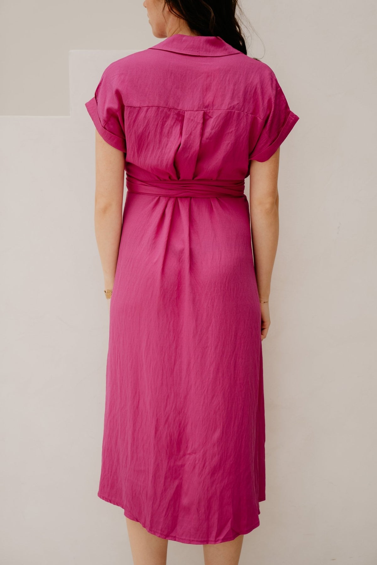 Rosy dress magenta - Bij Keesje - Bij Keesje - Jurk