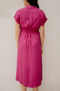 Rosy dress magenta - Bij Keesje - Bij Keesje - Jurk