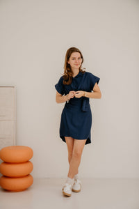 Roxy dress darkblue - Bij Keesje - Bij Keesje - Jurk