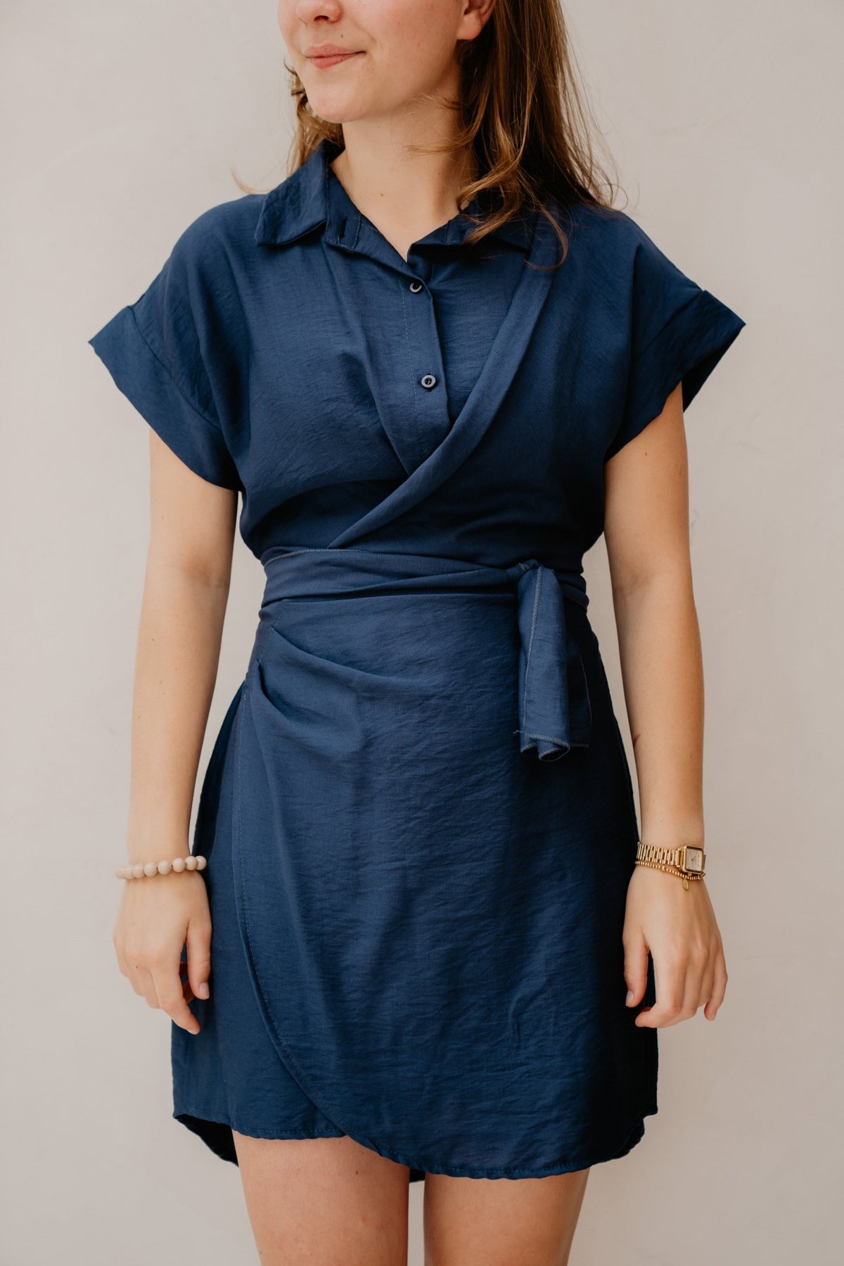 Roxy dress darkblue - Bij Keesje - Bij Keesje - Jurk