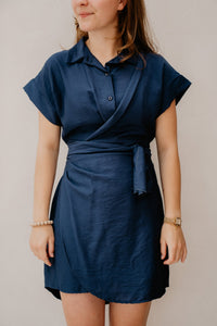 Roxy dress darkblue - Bij Keesje - Bij Keesje - Jurk