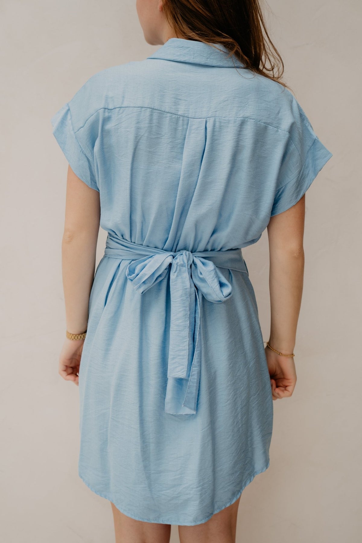 Roxy dress lightblue - Bij Keesje - Bij Keesje - Jurk