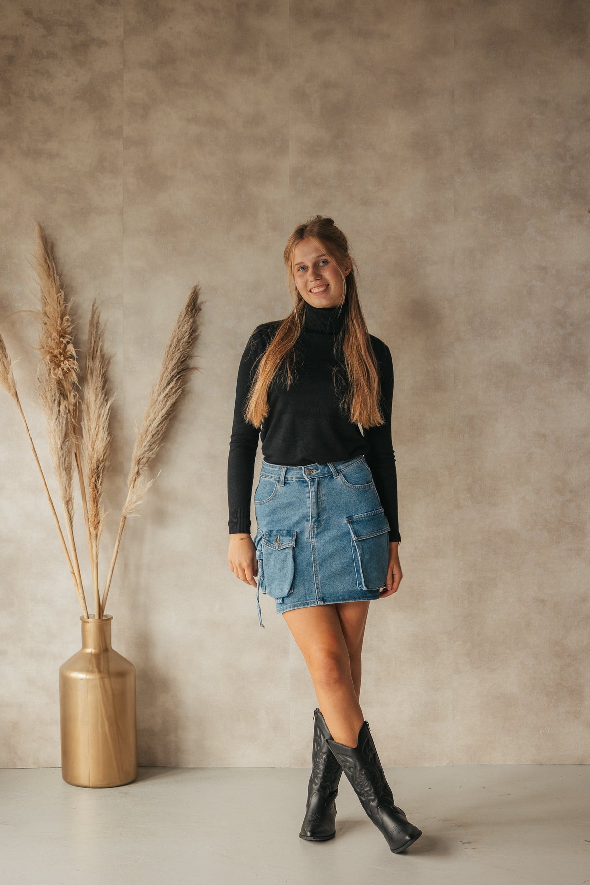 Rozemarijn denim skirt - Bij Keesje