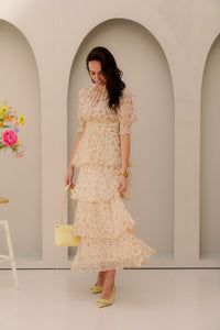 Sabie meadow printed dress - Bij Keesje - Neo Noir - Jurk