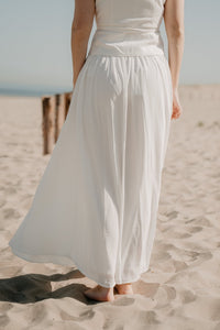 Sabria chiffon skirt off white - Bij Keesje - Neo Noir - Rok