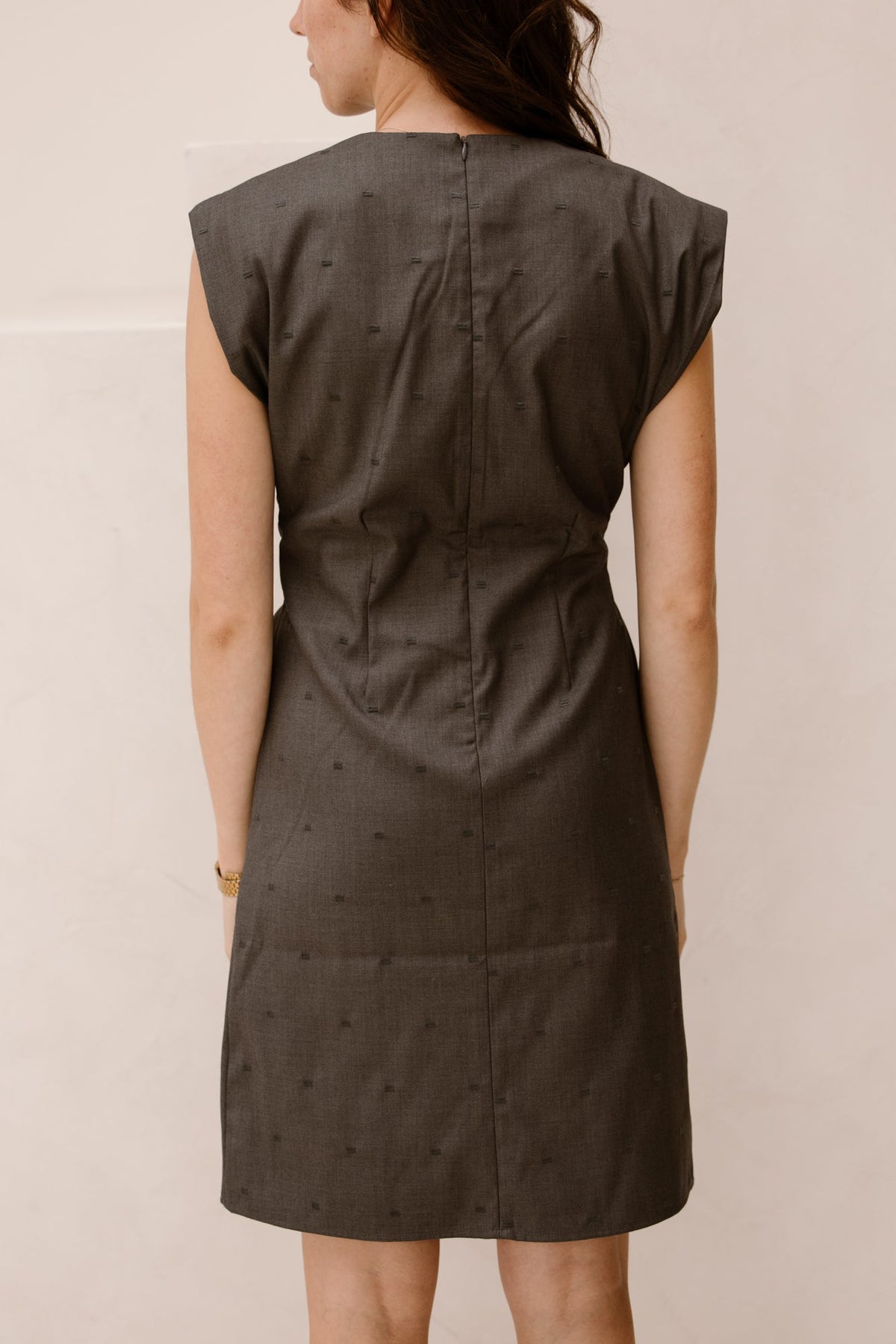 SagaCC Dress Mid Grey - Bij Keesje - Co'couture