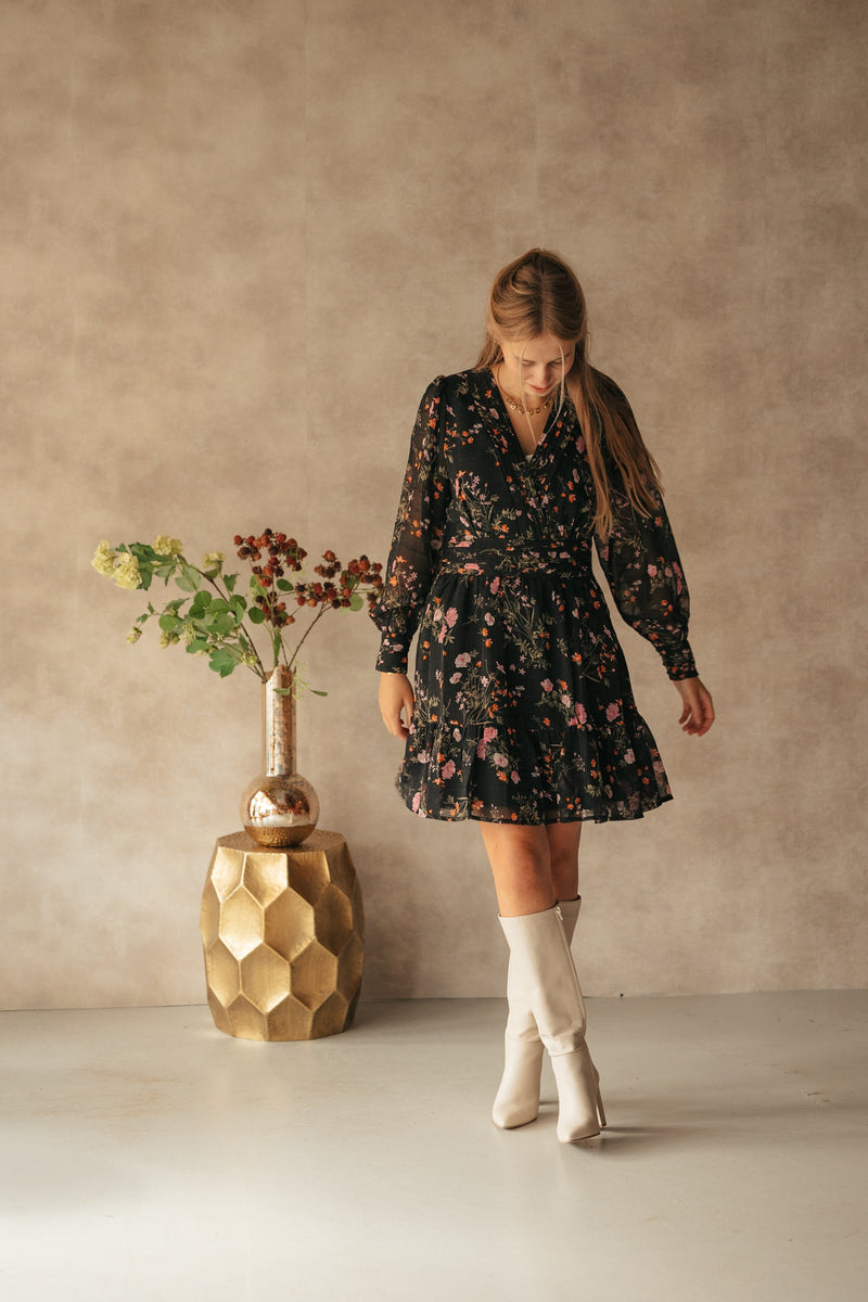 Sahra flower print dress - Bij Keesje