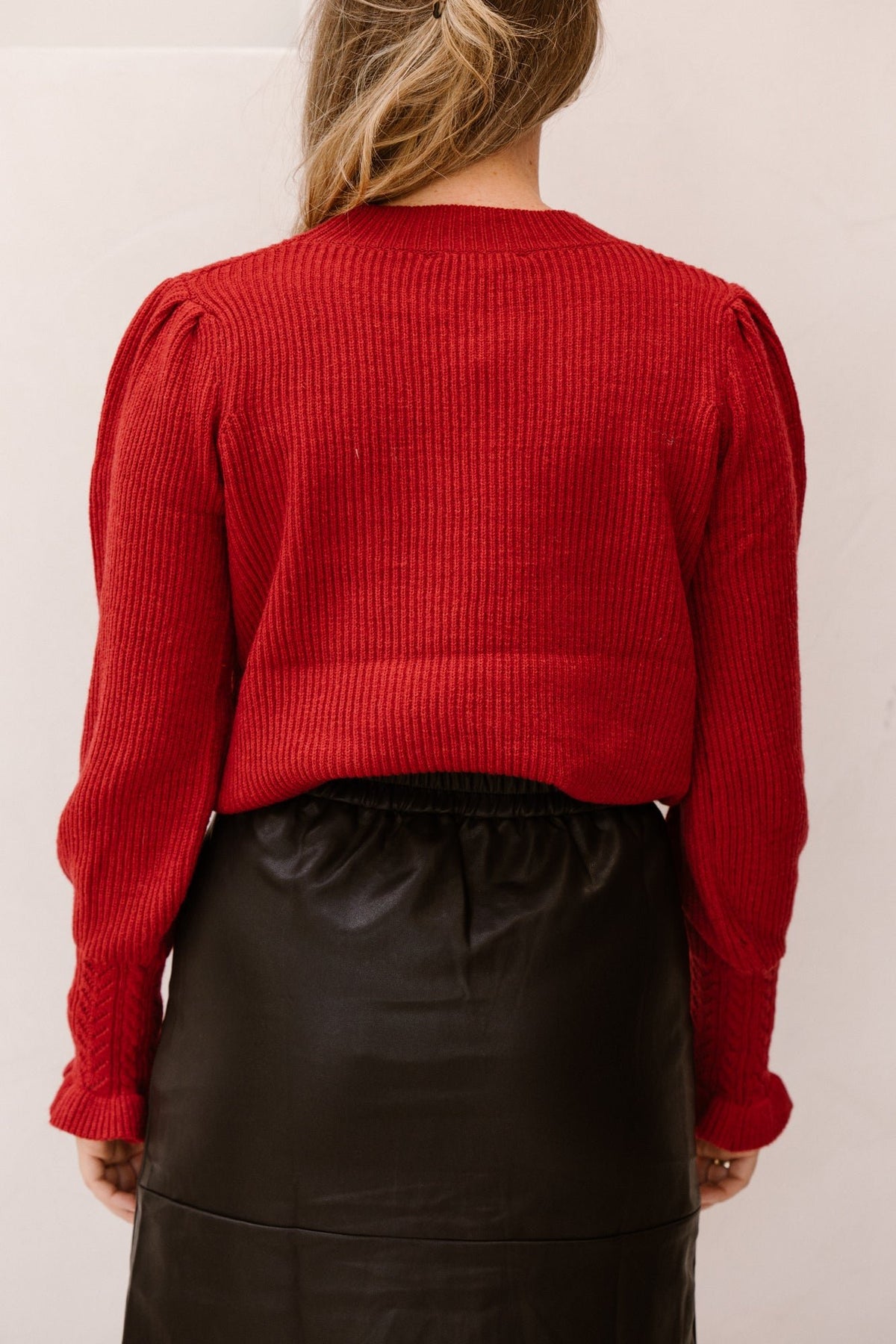 Sally trui rood - Bij Keesje - Bij Keesje