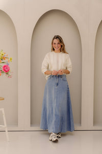 Samilou blouse beige - Bij Keesje - Ange - blouse