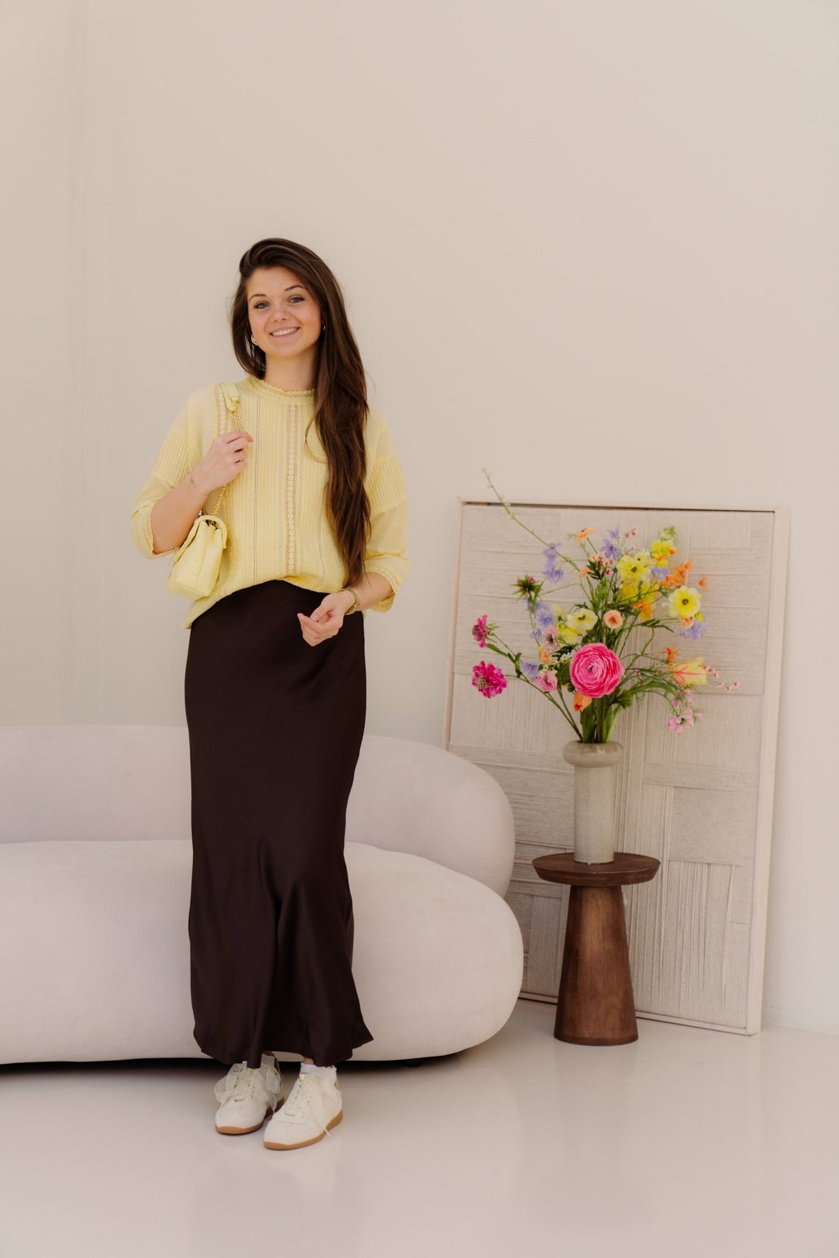 Samilou blouse butter yellow - Bij Keesje - Ange - blouse