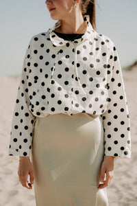 Sammy polkadot jasje - Bij Keesje - Bij Keesje - Jas