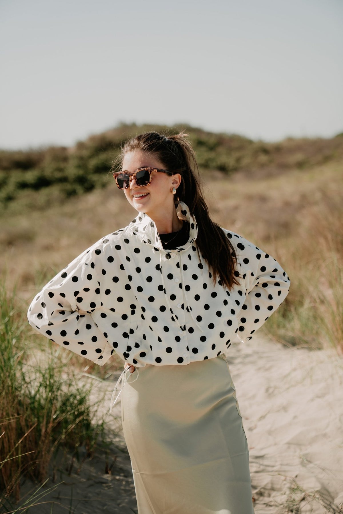 Sammy polkadot jasje - Bij Keesje - Bij Keesje - Jas