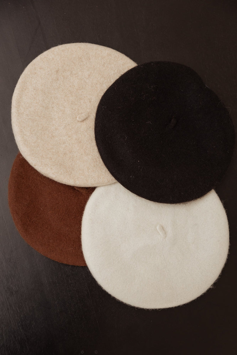 Sarlini Baret Wool White Melange - Bij Keesje - Sarlini