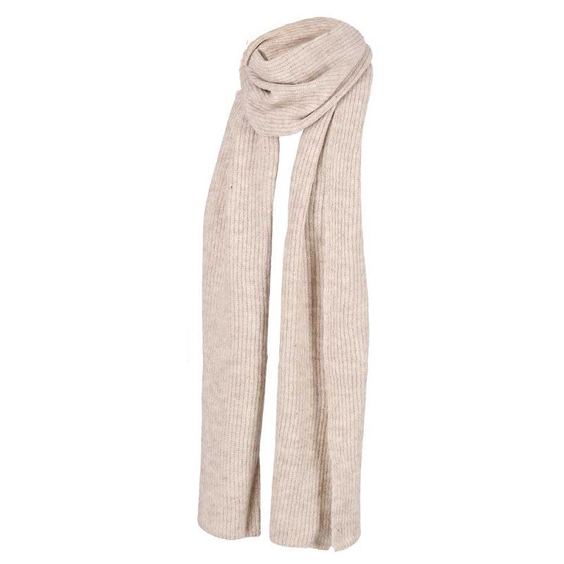 Sarlini Ladies Knit Scarf Woolwhite - Bij Keesje - Sarlini