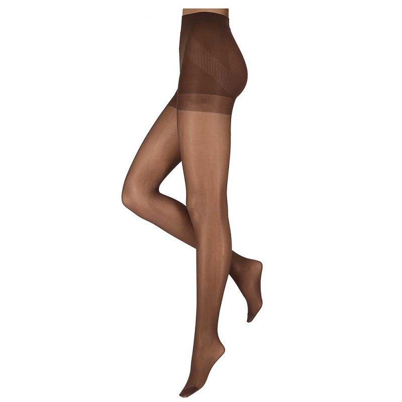 Sarlini Ladies Shaping Tights 40 Den 2 - pack Mokka - Bij Keesje - Sarlini