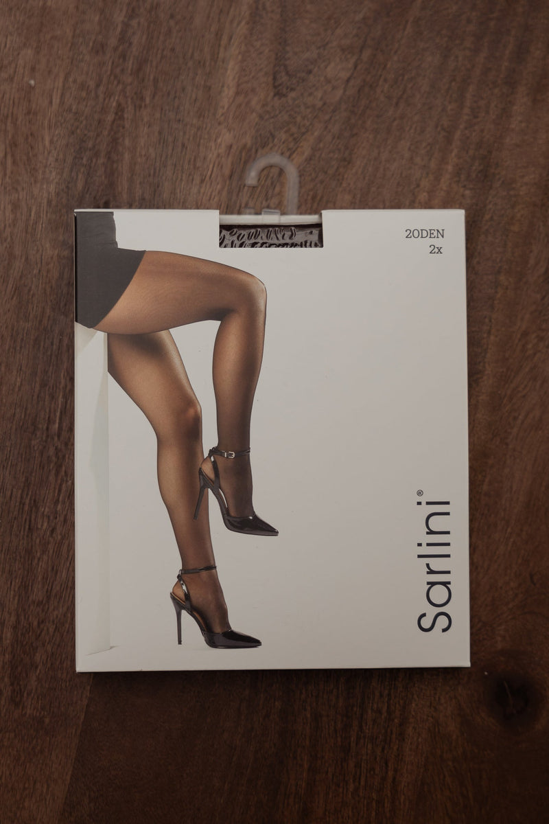 Sarlini Ladies Tights 20 Den 2 - pack Mokka - Bij Keesje - Sarlini