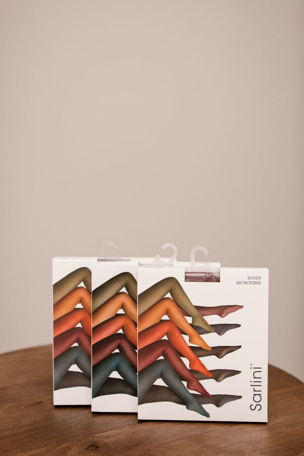 Sarlini Ladies Tights 60 Den Burgundy - Bij Keesje - Sarlini