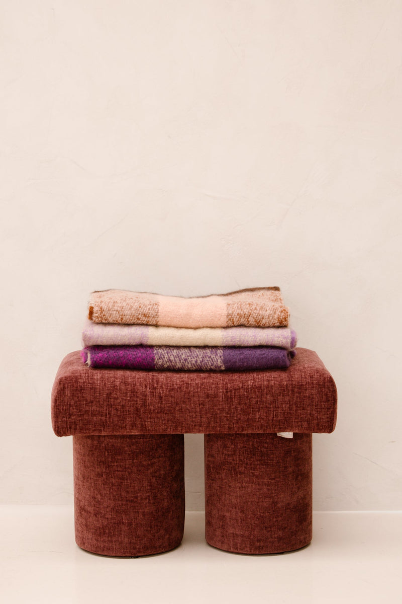 Sarlini scarf Maria midbrown - Bij Keesje - Sarlini