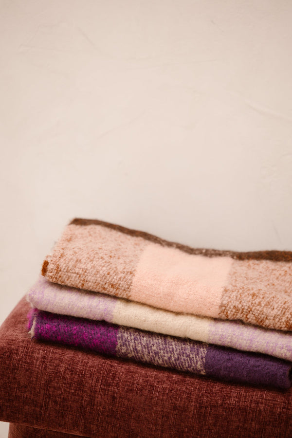 Sarlini scarf Maria purple - Bij Keesje - Sarlini