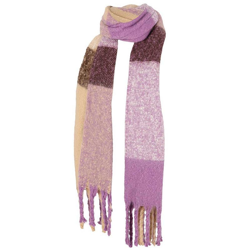 Sarlini scarf Maria purple - Bij Keesje - Sarlini