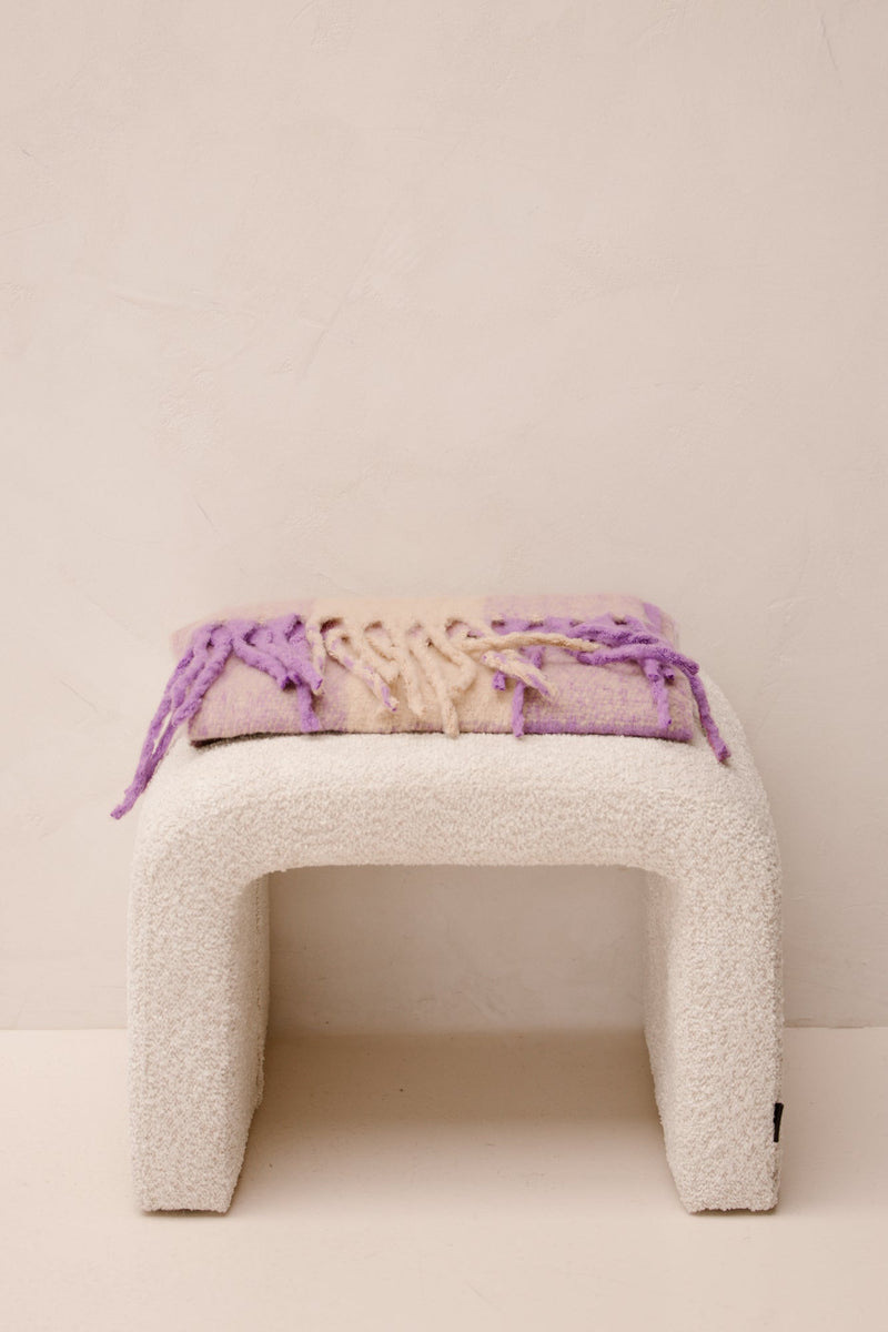 Sarlini scarf Maria purple - Bij Keesje - Sarlini