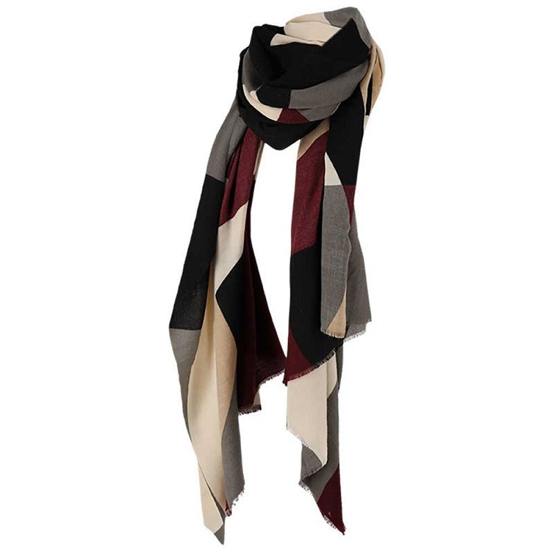 Sarlini scarf woven multi navy - Bij Keesje - Sarlini