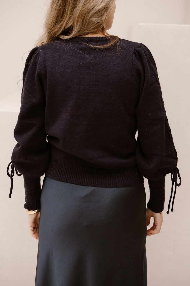 Scottie knit sweater midnight blue - Bij Keesje - FLURESK