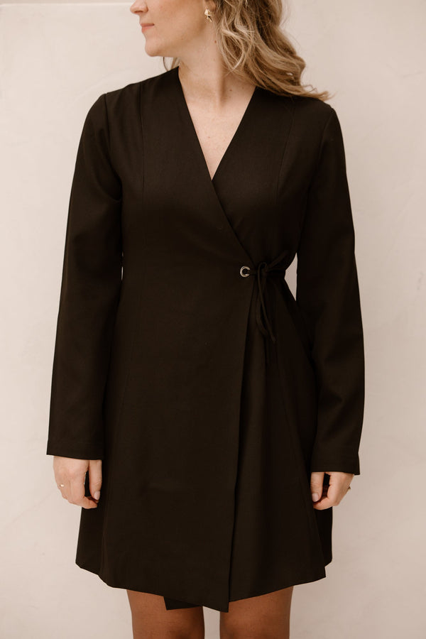 Sendra eyelet dress black - Bij Keesje - Neo Noir