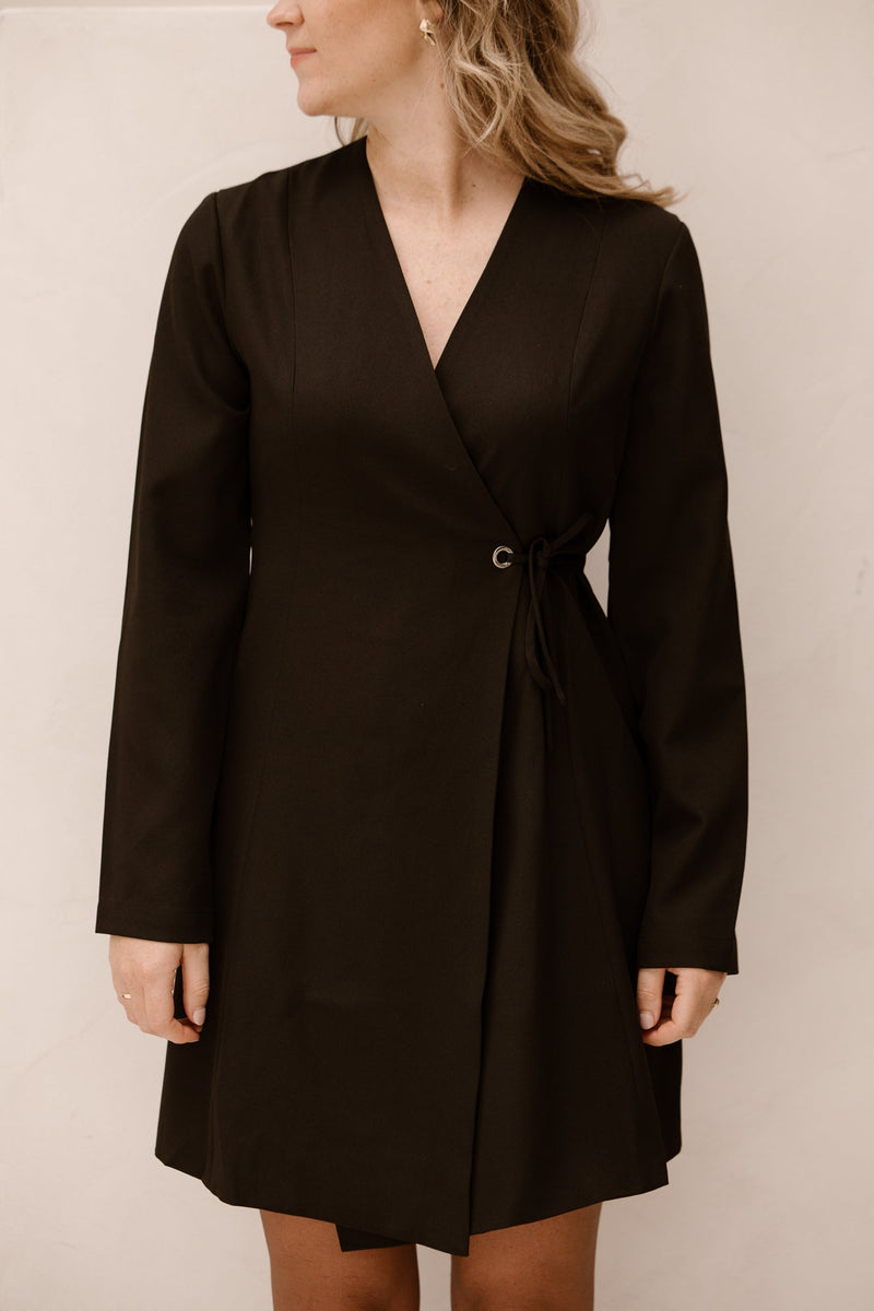 Sendra eyelet dress black - Bij Keesje - Neo Noir