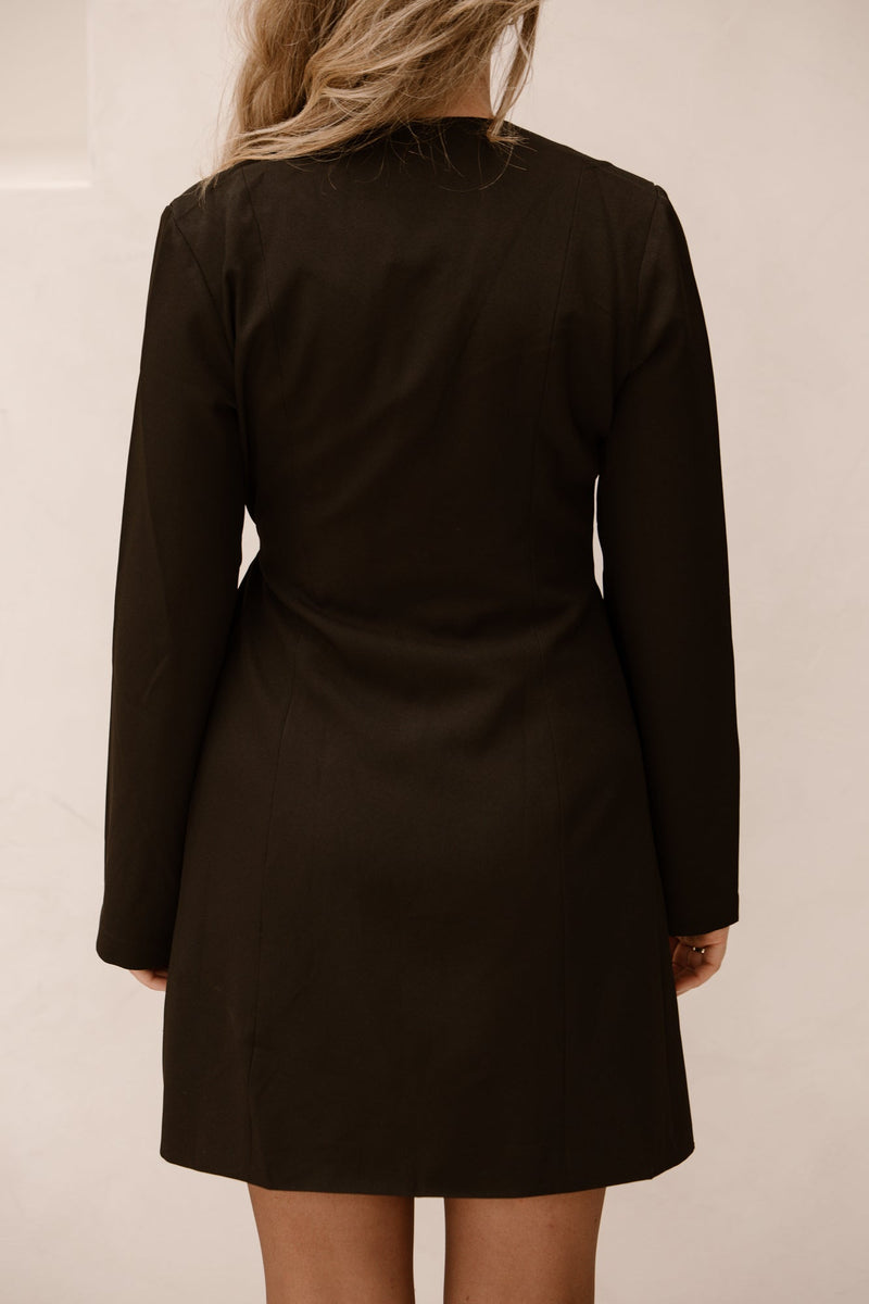 Sendra eyelet dress black - Bij Keesje - Neo Noir