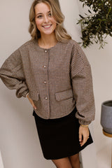 Seraphina Jacket Brown Sugar/Black