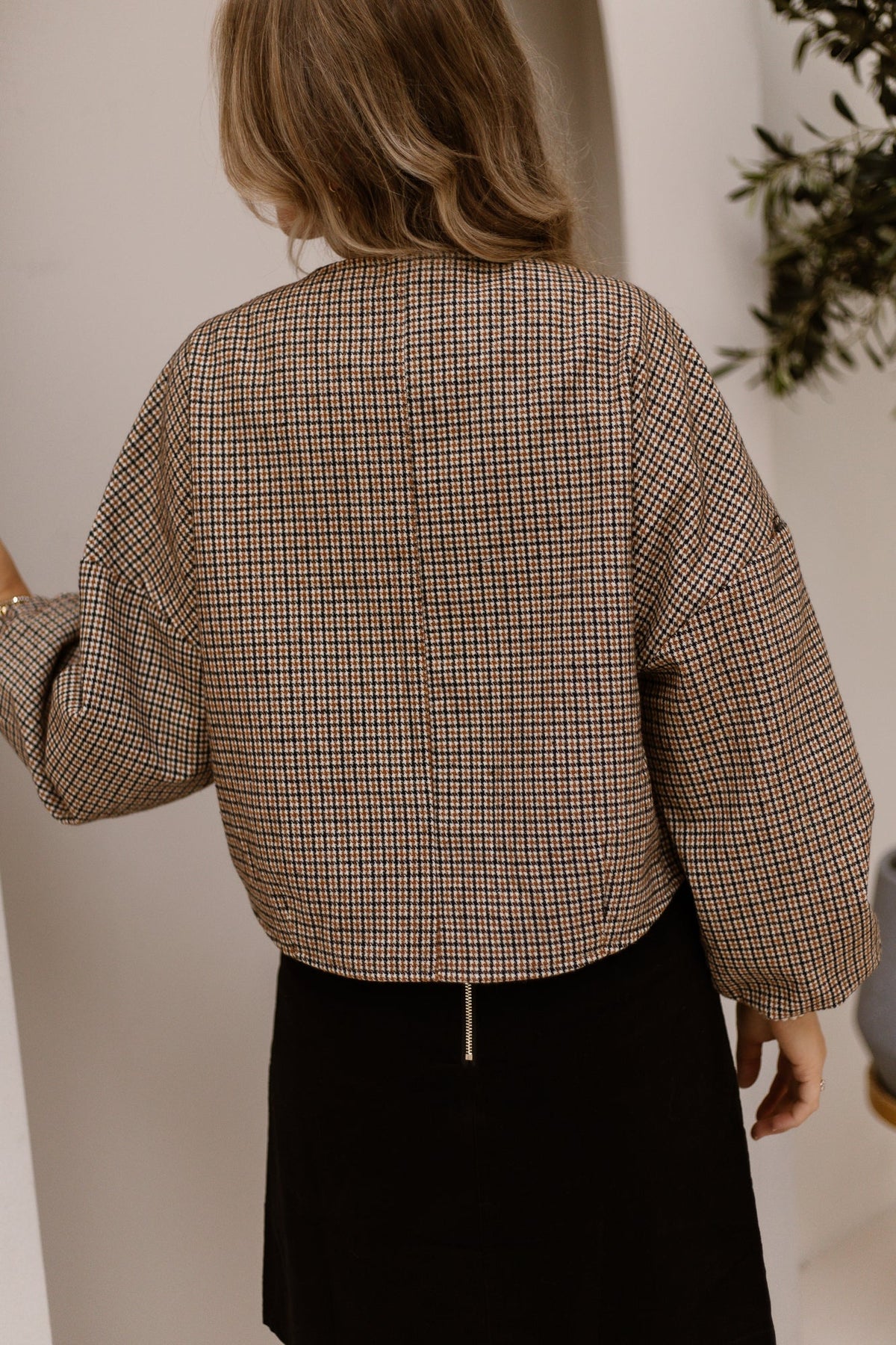 Seraphina Jacket Brown Sugar/Black - Bij Keesje - G-maxx - Jas