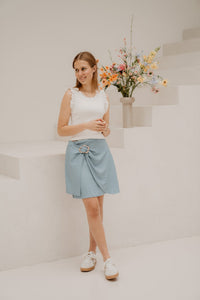 Serena ruffle top wit - Bij Keesje - Bij Keesje - Top