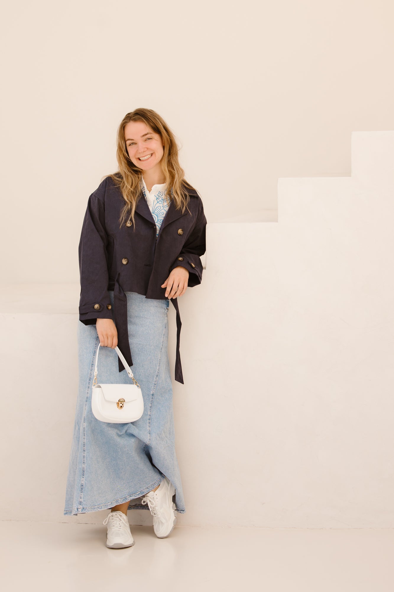 Sia jacket navy NN - Neo Noir | Shop online Bij Keesje