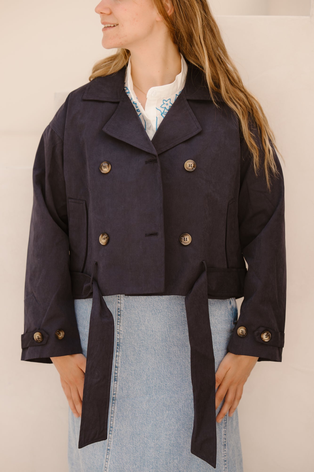 Sia jacket navy NN - Neo Noir | Shop online Bij Keesje