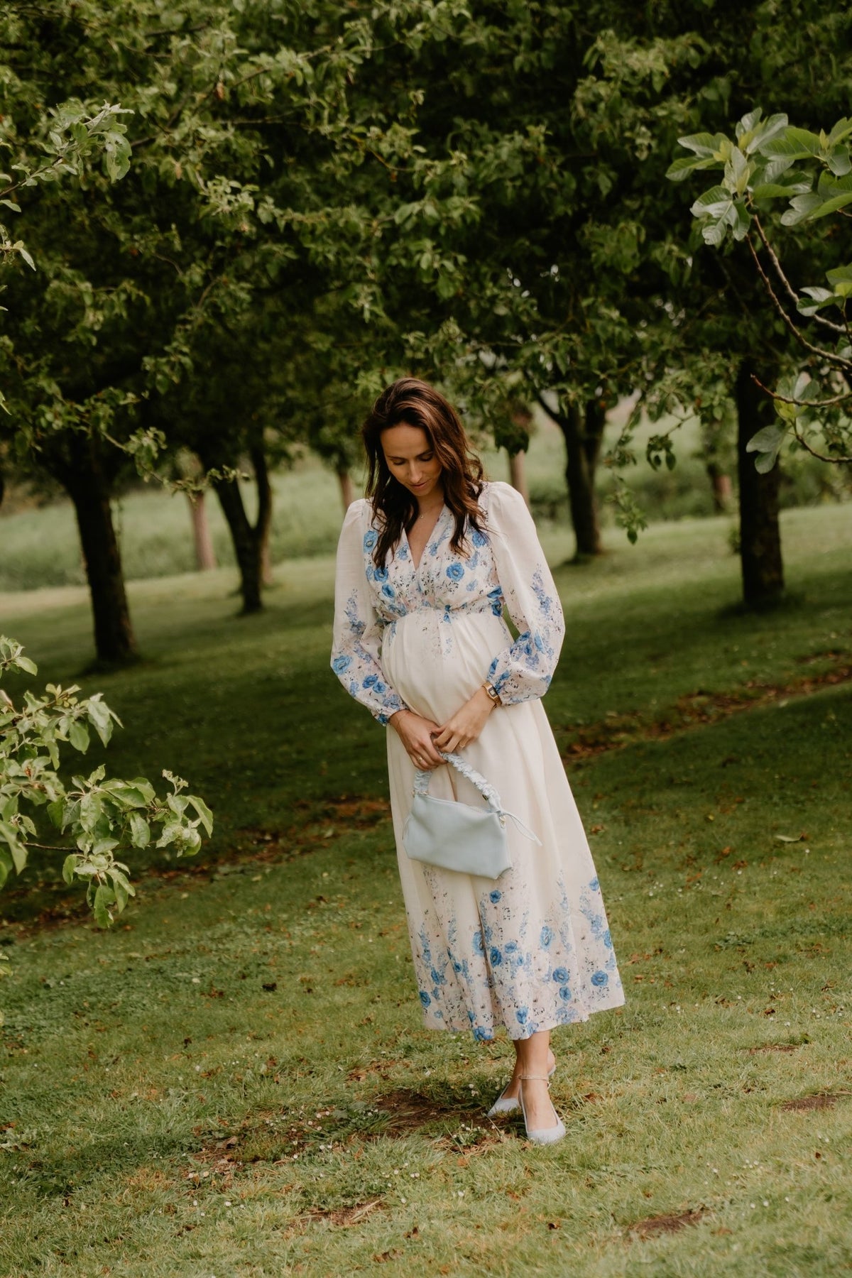 Silfi Flower Print Dress Blue - Bij Keesje - Neo Noir - Jurk