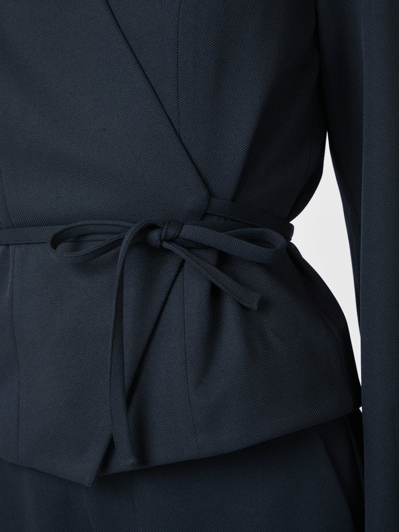 Simmi wrap blouse navy - Bij Keesje - Neo Noir