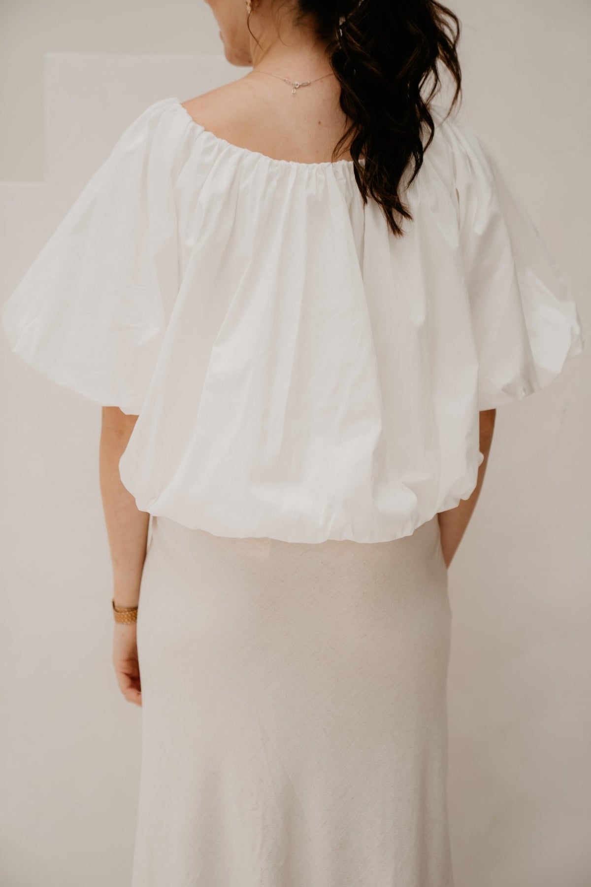 Simone top wit - Bij Keesje - Bij Keesje - Top