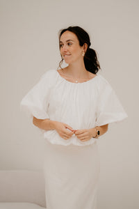Simone top wit - Bij Keesje - Bij Keesje - Top
