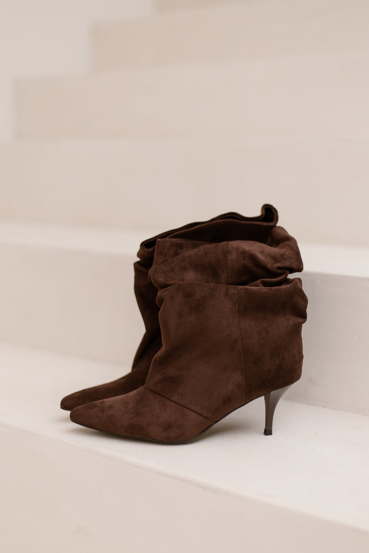 Singapore Ankle boots suede brown - Bij Keesje - Bij Keesje - Schoenen