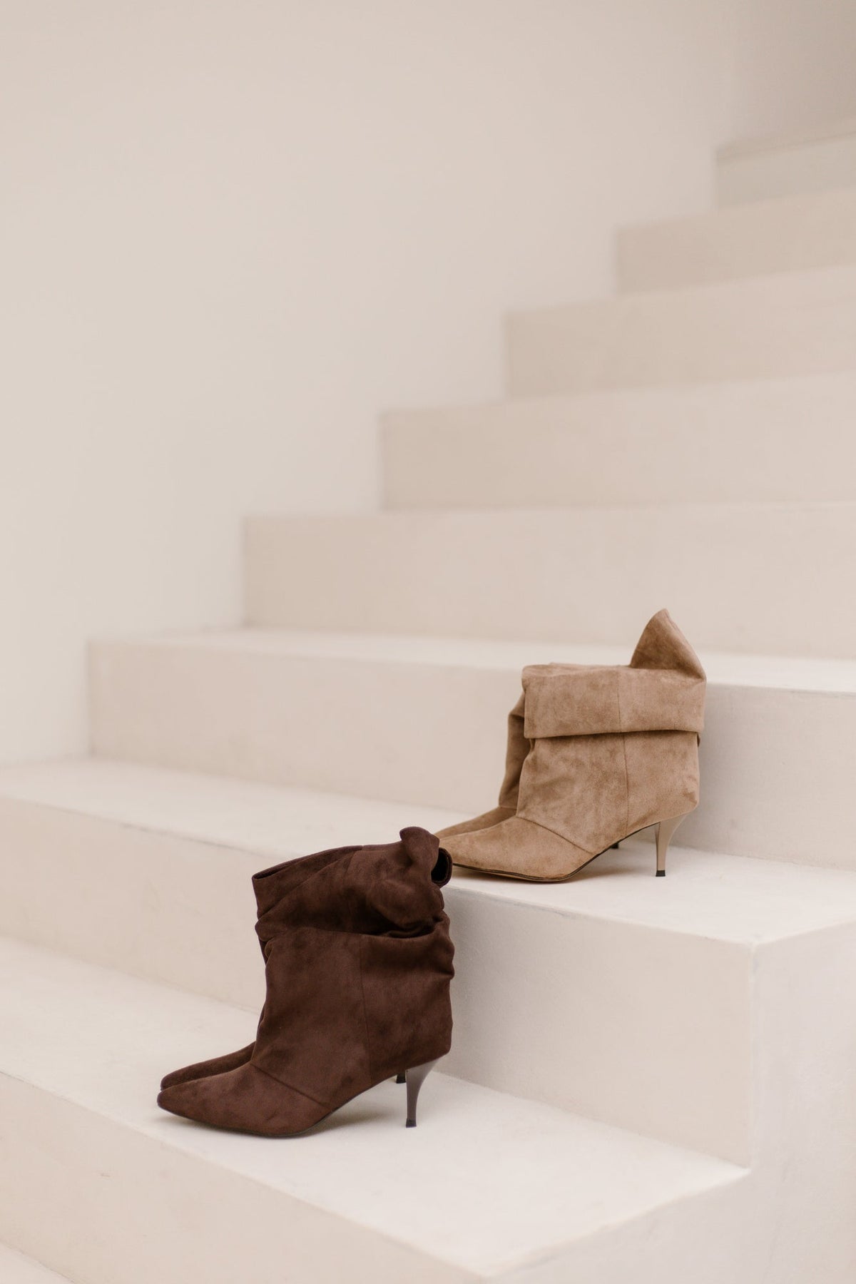 Singapore Ankle boots suede brown - Bij Keesje - Bij Keesje - Schoenen