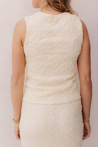 Singlet bubble flower 15206 - Bij Keesje - Esqualo - top