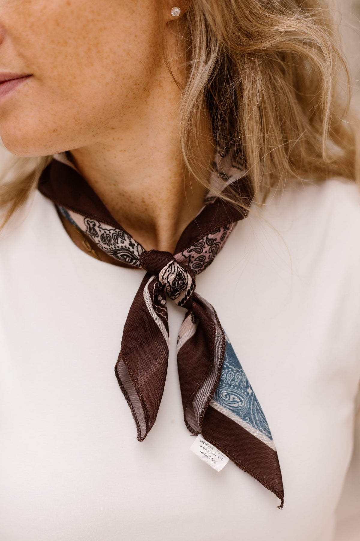 Sjaal Biba J7582 Blauw - Bij Keesje - Biba - Sjaal