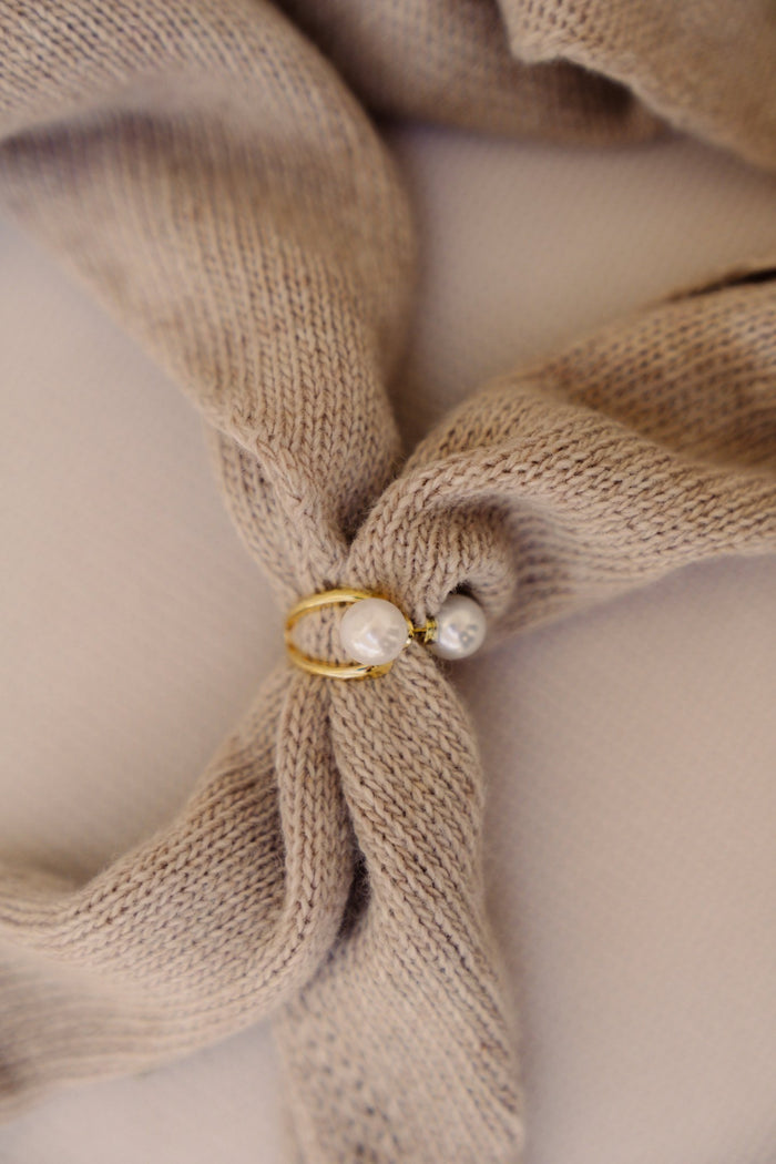 Sjaalring parels - Bij Keesje - Bij Keesje - accessoires